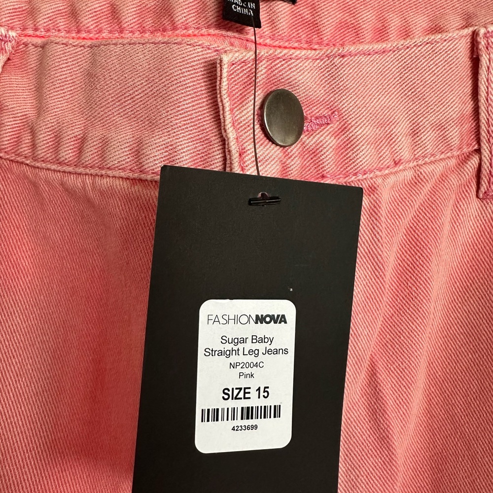 Pink Fashion Nova Jeans